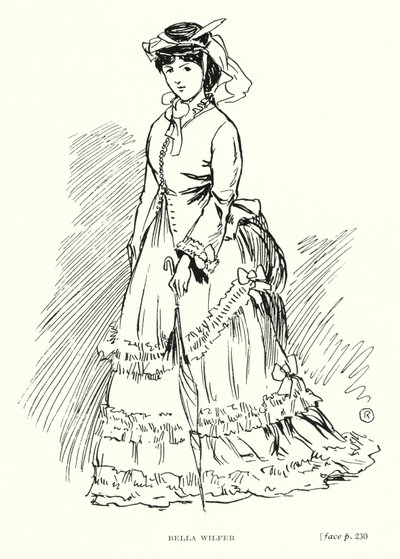 Dickens Charakter: Bella Wilfer von Captain Edward Henry Handley Read