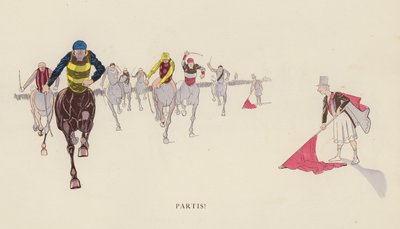 Illustration für Les Courses Dans L