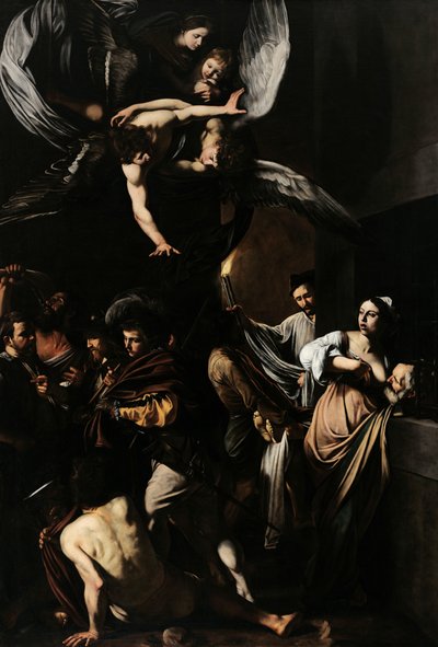 Die sieben Werke der Barmherzigkeit von Caravaggio