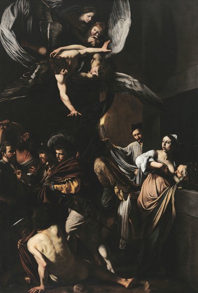 Die sieben Werke der Barmherzigkeit von Caravaggio