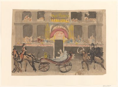 Entwurf für Dekoration für Herengracht 527 von Carel Adolph Lion Cachet