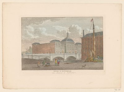 Ansicht der Börse in Rotterdam von Carel Frederik Bendorp (I)