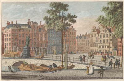 Großer Markt in Rotterdam, ca. 1790 von Carel Frederik Bendorp (I)