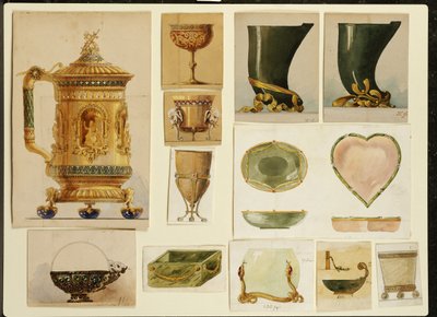 Auswahl an Entwürfen, Haus von Carl Fabergé von Carl Fabergé