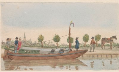 Trekschuit, 1824 von Carl Cristiaan Fuchs