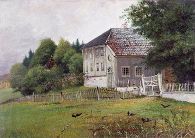 Haus eines Notars, Drobak von Carl Edvard Diriks
