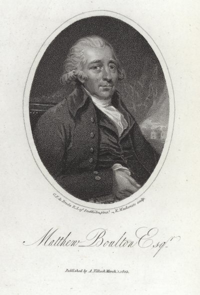 Matthew Boulton von Carl Frederik van Breda