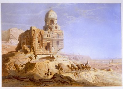 Gräber der Kalifen, Kairo, 1871 von Carl Friedrich Heinrich Werner
