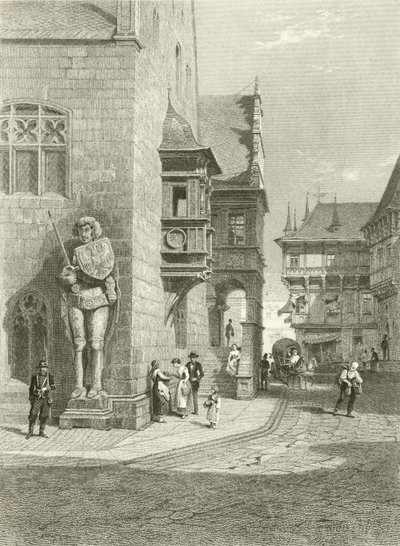Rathaus, Halberstadt von Carl Friedrich Heinrich Werner