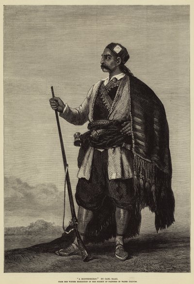Ein Montenegriner von Carl Haag
