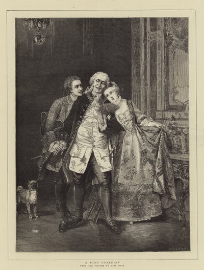 Ein freundlicher Wächter von Carl Heinrich Hoff