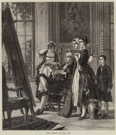Die Kritiker von Carl Heinrich Hoff
