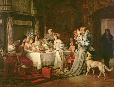 Die Rückkehr, 1870 von Carl Heinrich Hoff