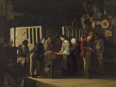 Das Pfandhaus II, 1859 von Carl Hendrik d Unker