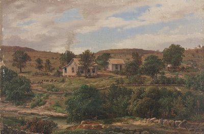Klappenbach Ranch in der Nähe von Johnson City, Texas von Carl Hermann Frederick Lungkwitz