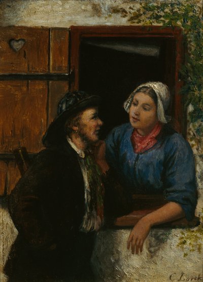 Der Lotse und seine Frau von Carl Julius Lorck