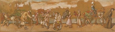 Draußen weht der Sommerwind von Carl Larsson