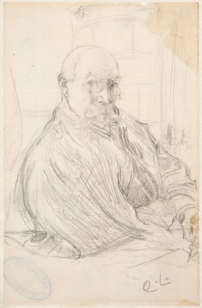 Selbstporträt von Carl Larsson