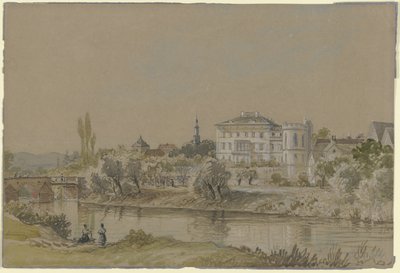 Metzlerhaus in Bonames bei Frankfurt von Carl Morgenstern
