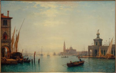 Venedig, Canal Grande, Blick auf S. Giorgio von Carl Morgenstern