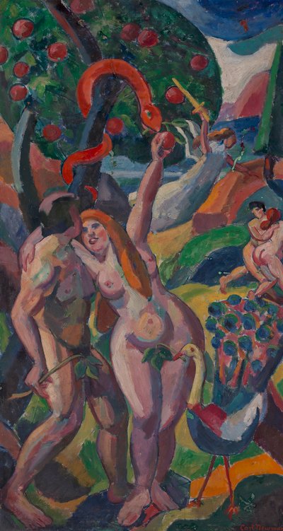 (Adam und Eva) von Carl Newman