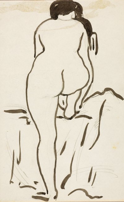 Weiblicher Akt von Carl Newman
