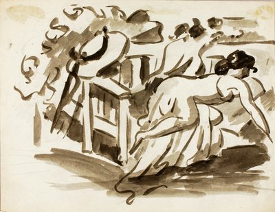 Liegende Frau von Carl Newman