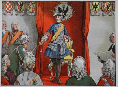Huldigung der schlesischen Stände, 17. November 1741 von Carl Röchling