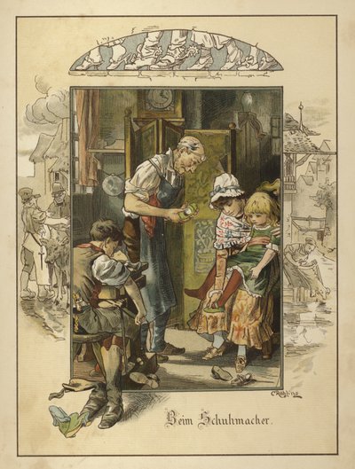 Beim Schuster von Carl Rohling