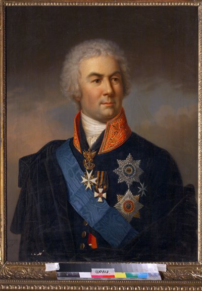 Porträt von Graf Pjotr Sawadowski (1739-1812) von Carl Schulz
