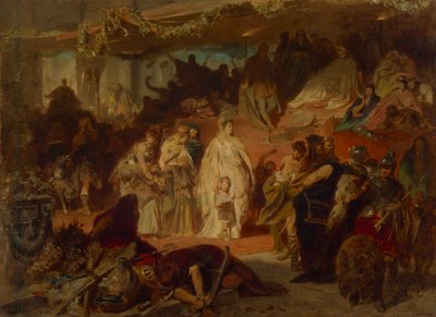 Thusnelda im Triumphzug des Germanikus von Carl Theodor von Piloty