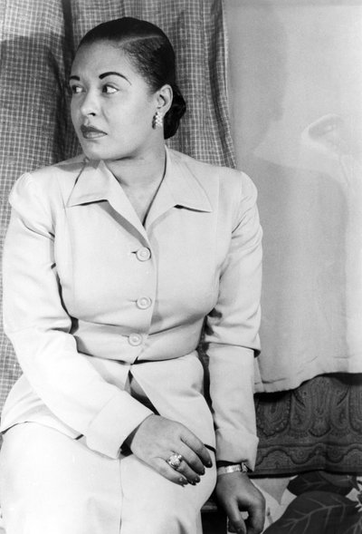 Billie Holiday (1915-1959) Amerikanische Jazzsängerin 23. März von Carl Van Vechten