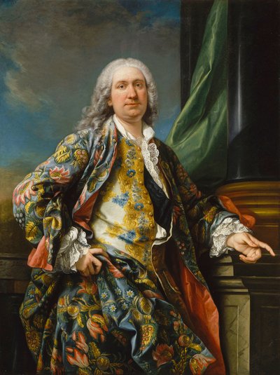 Porträt eines unbekannten Mannes, ca. 1735-1739 von Carle van Loo
