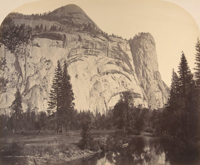Nordkuppel links - Königliche Bögen - Washington-Säule, 1861, Yosemite von Carleton Emmons Watkins