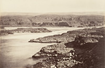 Passage der Dalles, Oregon von Carleton Emmons Watkins