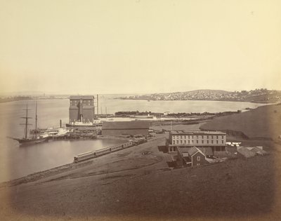 [Stadt Vallejo von Süd-Vallejo] von Carleton Watkins