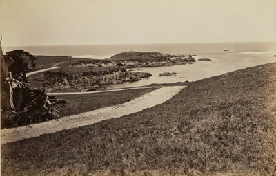 Küstenansicht in der Nähe von Monterey von Carleton Watkins