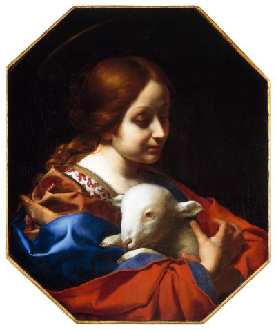 Die heilige Agnes von Carlo Dolci