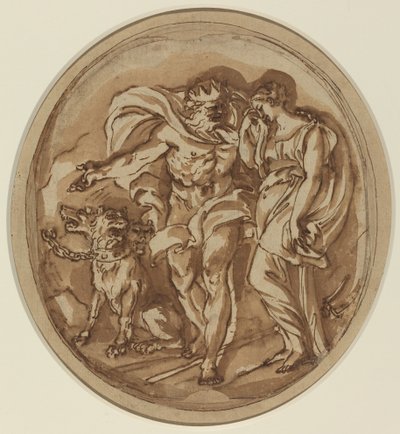 Pluto bringt Proserpina zu den Toren der Hölle von Carlo Maratta