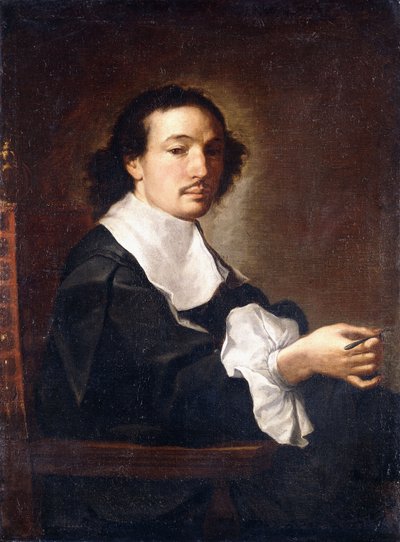 Porträt eines Arztes, wahrscheinlich Giovanni Guglielmo Riva von Carlo Maratta or Maratti