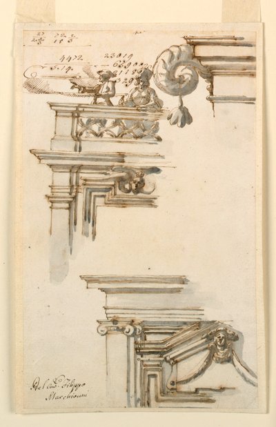 Zwei Türrahmen von Carlo Marchionni