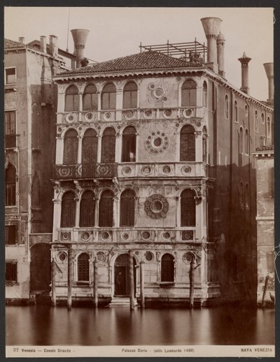 Palazzo Dario von Carlo Naya