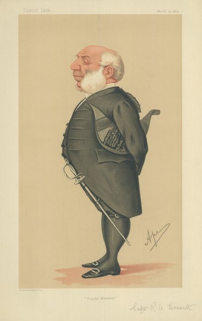 Kapitän Ralph Allen Gossett von Carlo Pellegrini