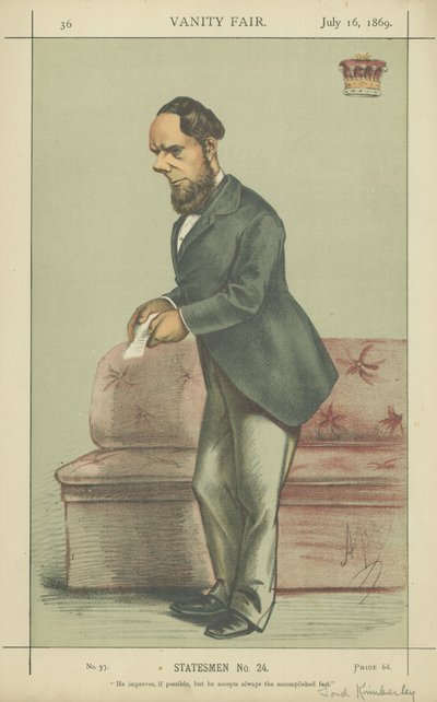 Earl Kimberley von Carlo Pellegrini