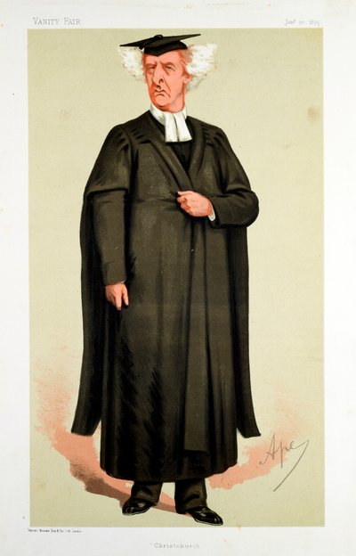 Henry George Liddell, britischer Gelehrter, 1875 von Carlo Pellegrini