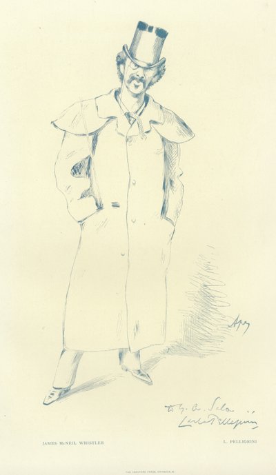 James Abbott McNeill Whistler von Carlo Pellegrini