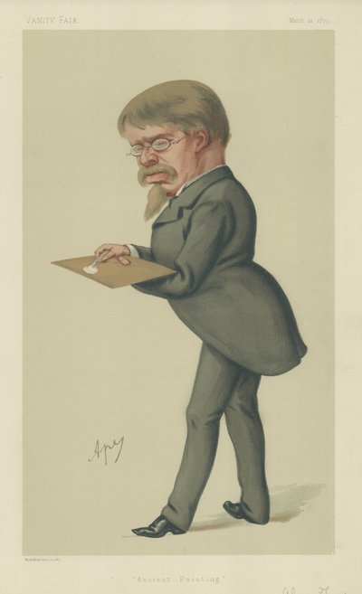 Lawrence Alma-Tadema von Carlo Pellegrini