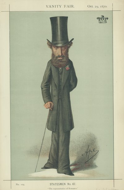 Lord Lytton von Carlo Pellegrini