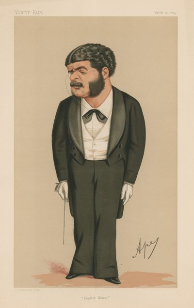 Herr Arthur Sullivan von Carlo Pellegrini