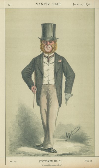 Mr. E. N. Knatchbull-Hugessen von Carlo Pellegrini